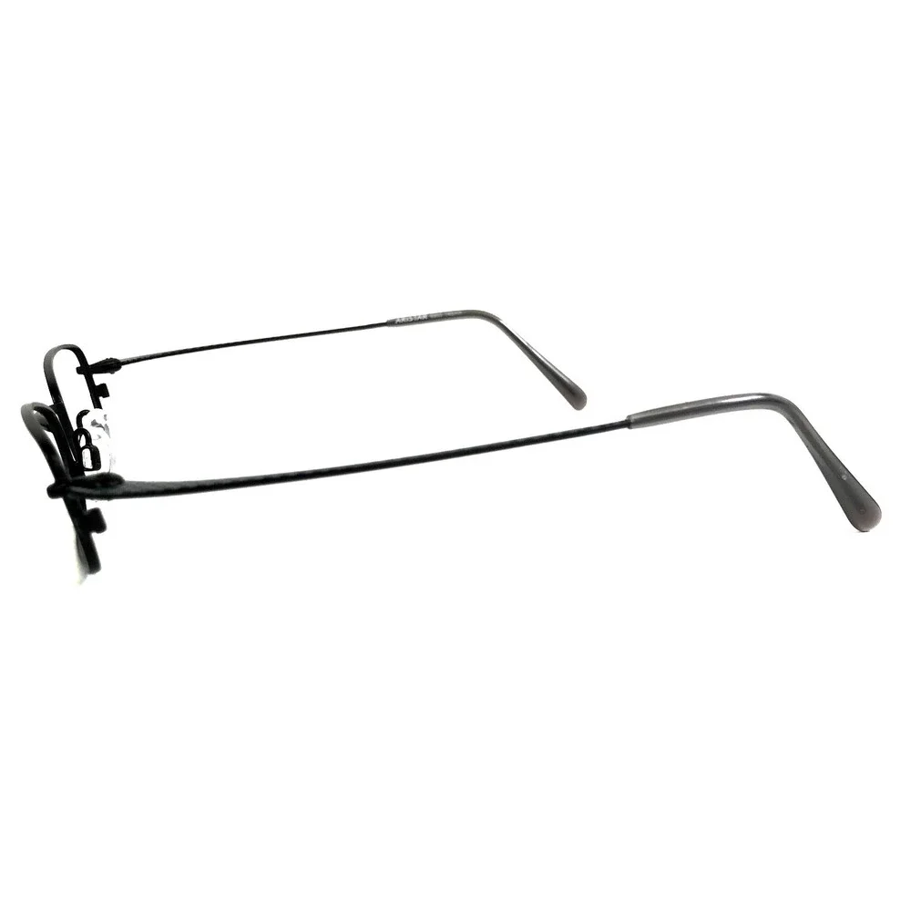 Aristar Eyeglasses Frames COLOR038 6953 Black Gray Carbon Fiber 50-20-145